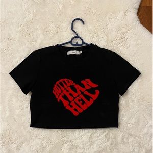 NEVER WORN Hotter than Hell Graphic Tee​